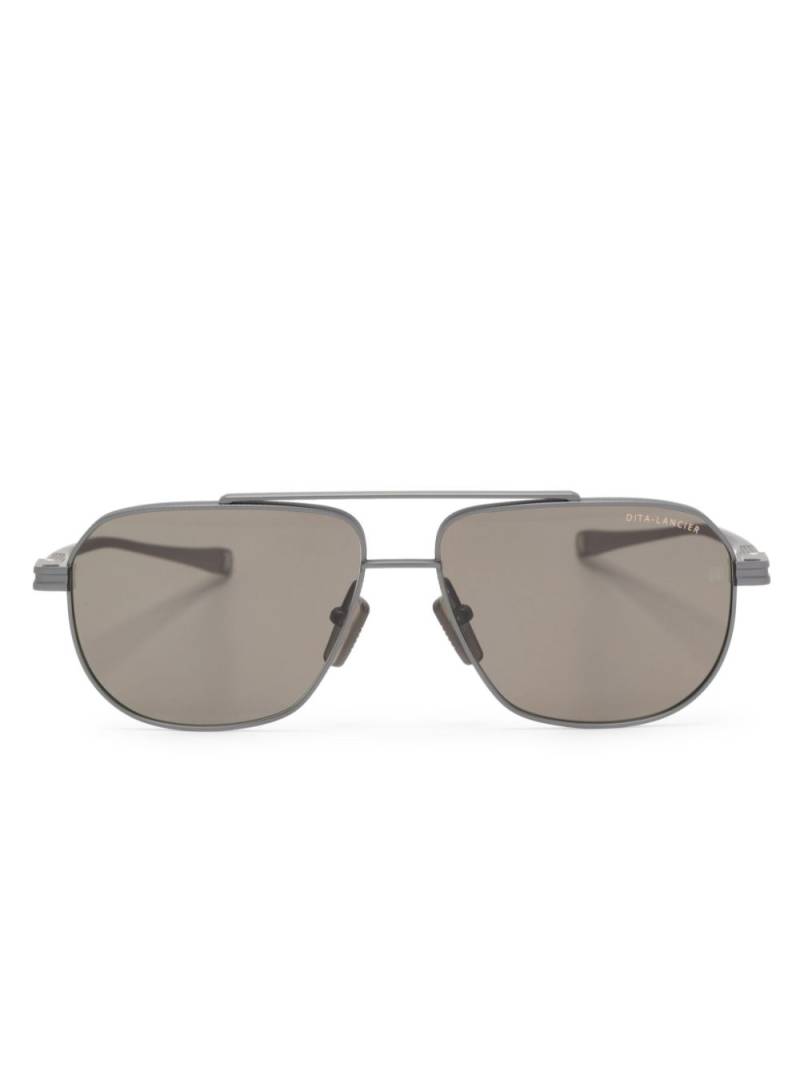 Dita Eyewear matte navigator-frame sunglasses - Grey von Dita Eyewear