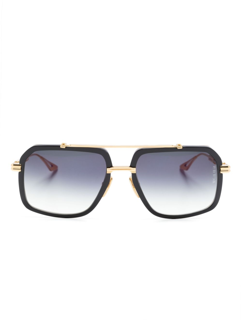 Dita Eyewear pilot-frame gradient sunglasses - Black von Dita Eyewear