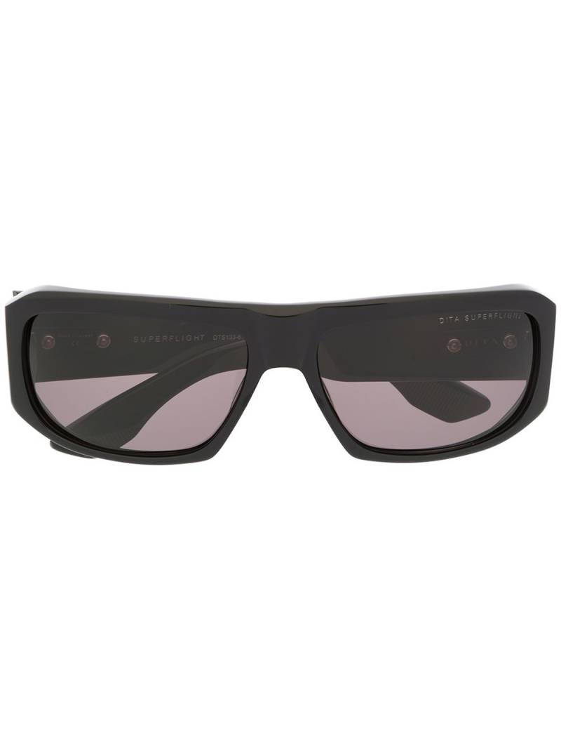 Dita Eyewear square frame sunglasses - Black von Dita Eyewear