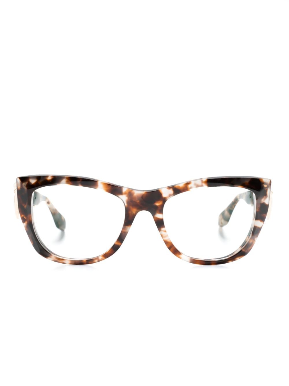 Dita Eyewear tortoiseshell cat-eye optical glasses - Brown von Dita Eyewear