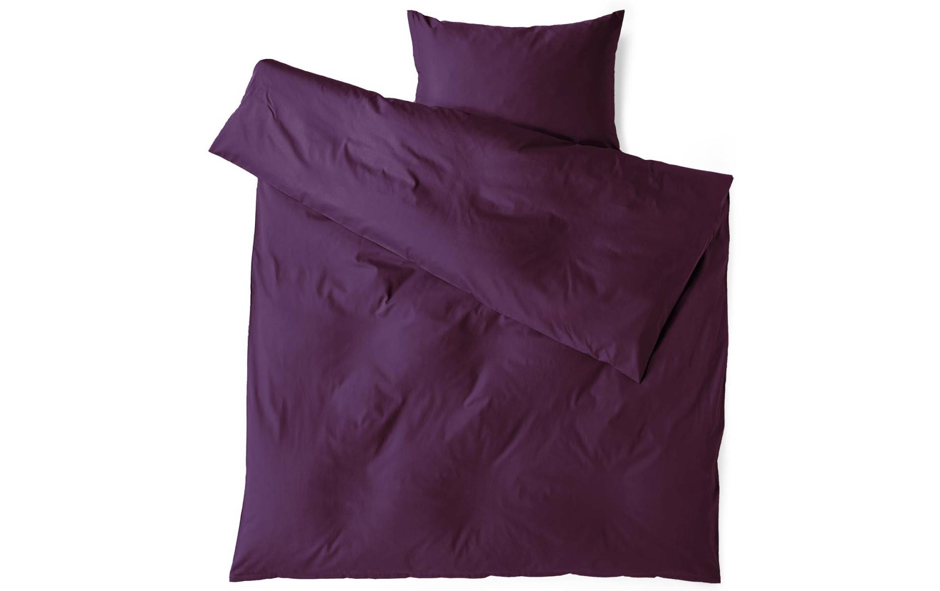 Divina Kissenbezug »Mako Satin Uni Purple«, (1 St.) Divina Kissenbezug »Mako Satin Uni Purple«, (1 St.) von Divina