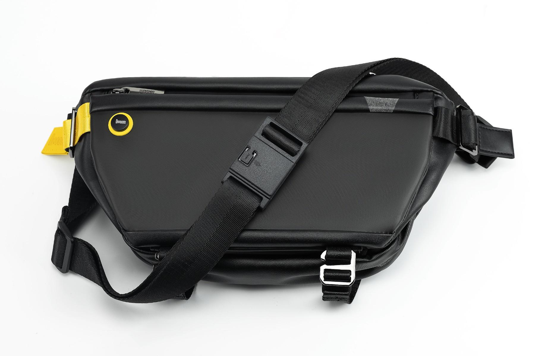 Divoom - Pixoo Sling Bag Umhängetasche mit Pixeldisplay, für Herren, Schwarz, One Size von Divoom