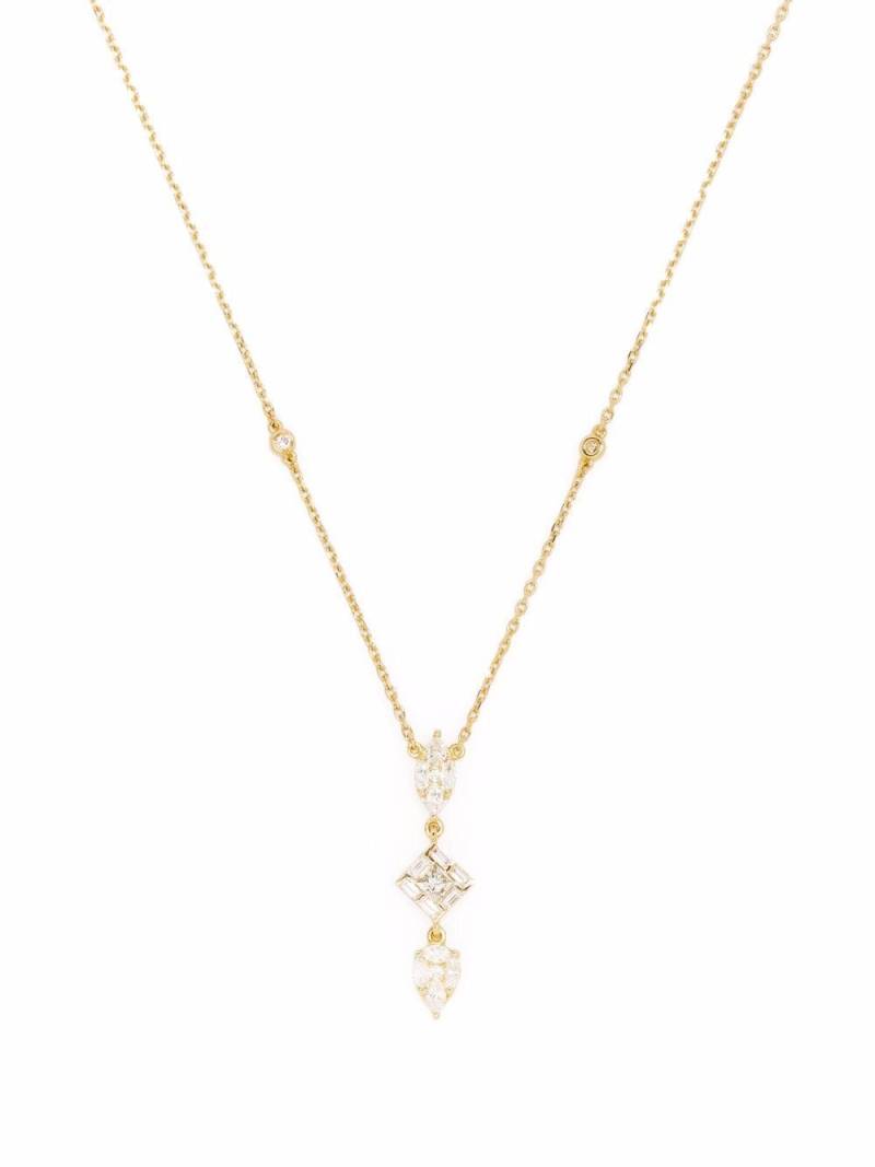 Djula 18kt yellow gold Delicatesse diamond necklace von Djula