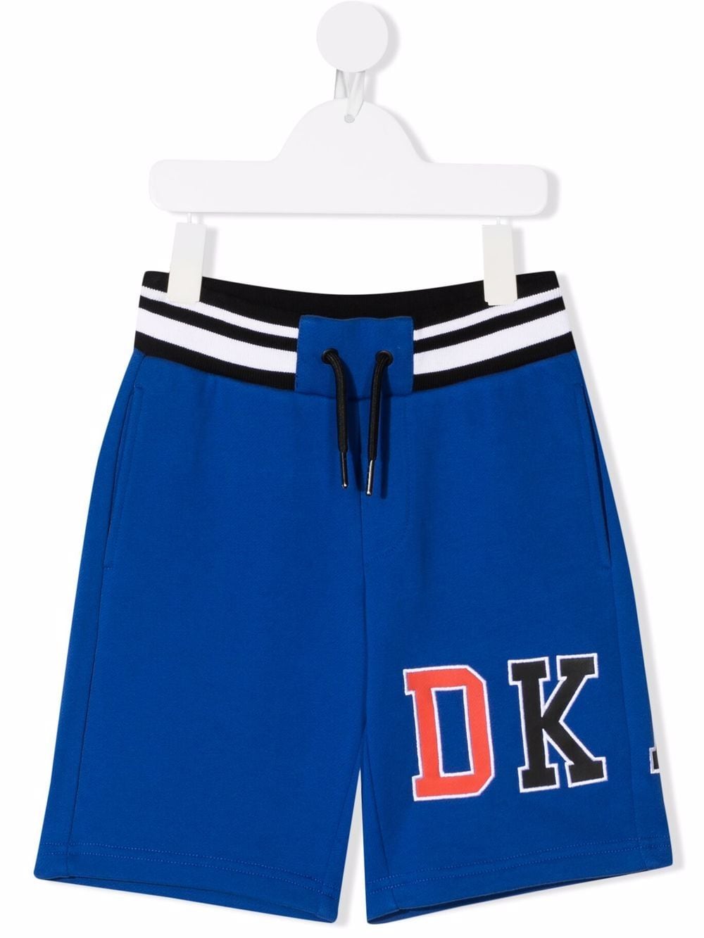 Dkny Kids embroidered-logo track shorts - Blue von Dkny Kids