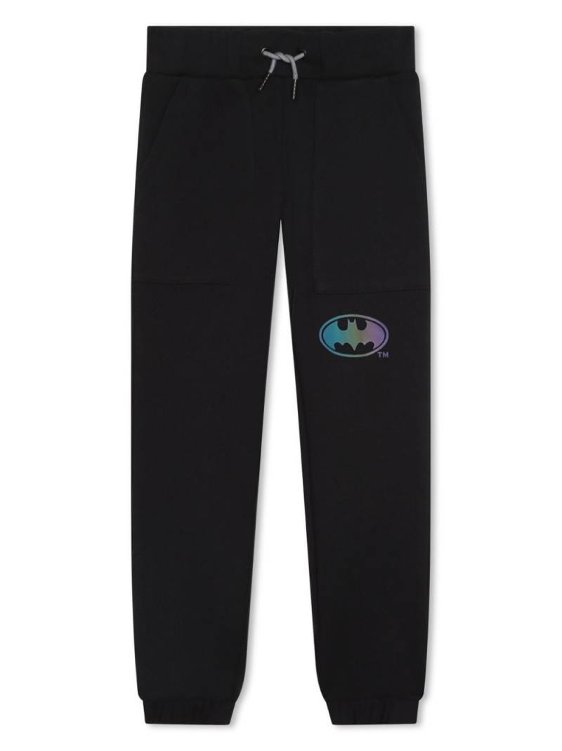 Dkny Kids graphic-print cotton track pants - Black von Dkny Kids