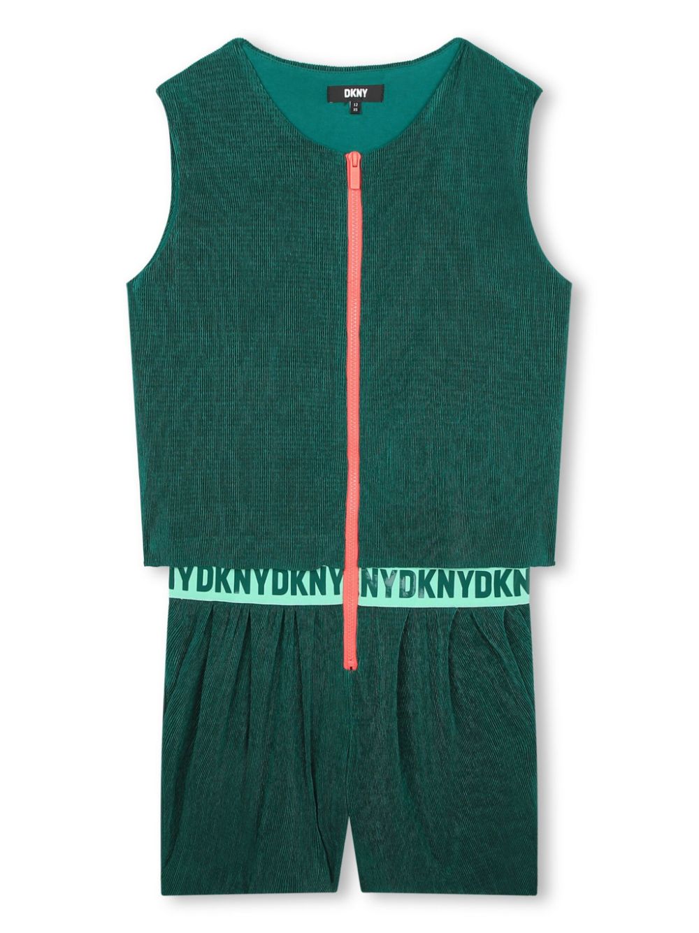 Dkny Kids logo-band tracksuit set - Green von Dkny Kids