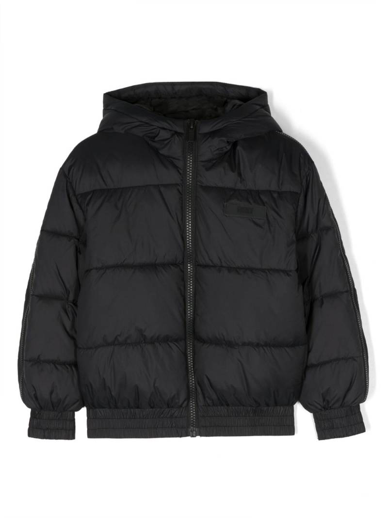 Dkny Kids logo-detail puffer jacket - Black von Dkny Kids