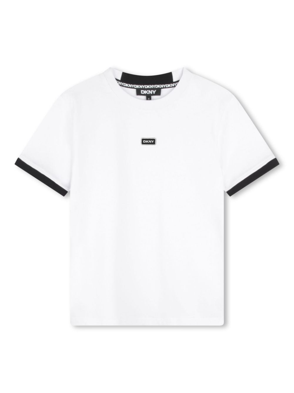 Dkny Kids logo-print cotton T-shirt - White von Dkny Kids