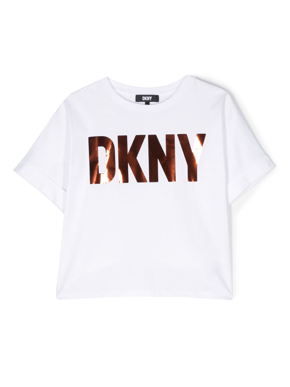 Dkny Kids logo-print cotton T-shirt - White von Dkny Kids