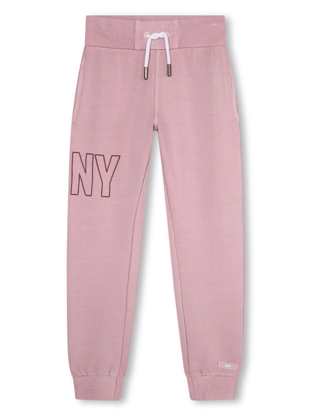 Dkny Kids logo-print cotton track trousers - Pink von Dkny Kids