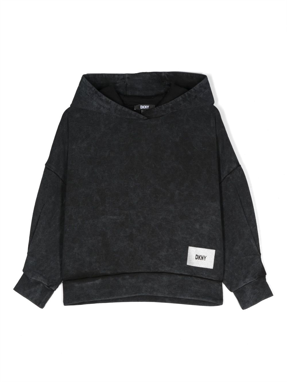 Dkny Kids logo-print hoodie - Black von Dkny Kids