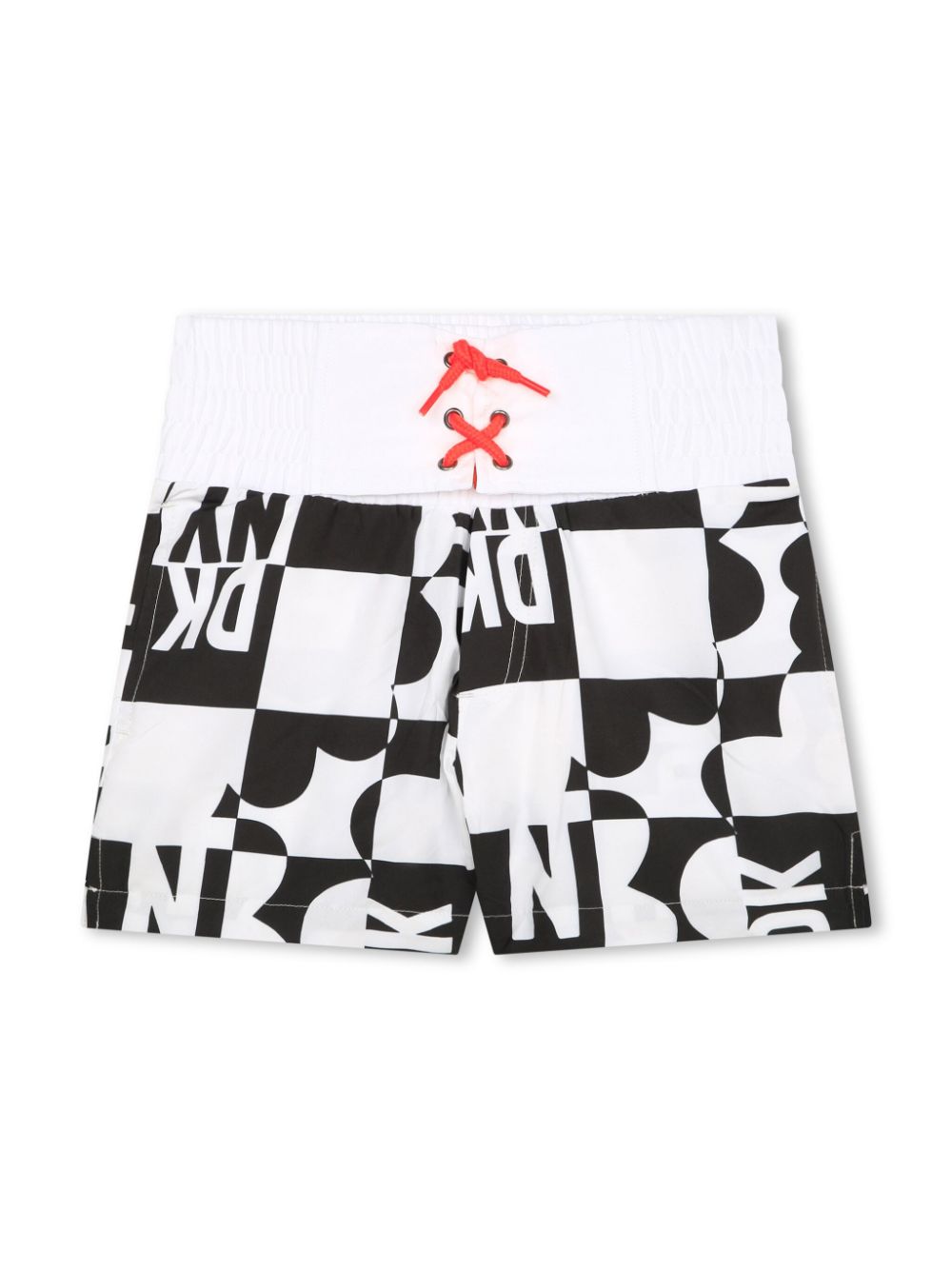 Dkny Kids logo-print swim shorts - Black von Dkny Kids