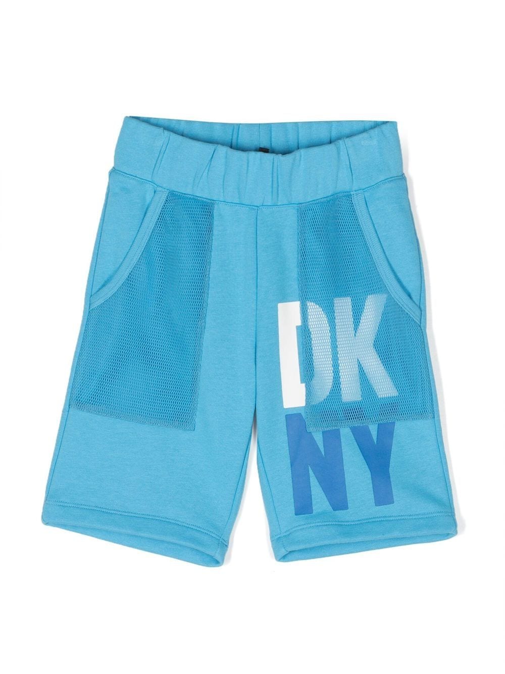 Dkny Kids logo-print track shorts - Blue von Dkny Kids