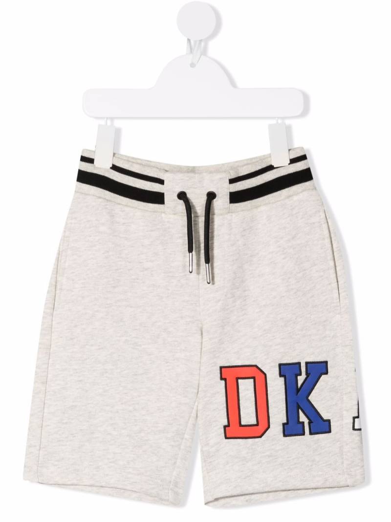 Dkny Kids logo-print track shorts - Grey von Dkny Kids