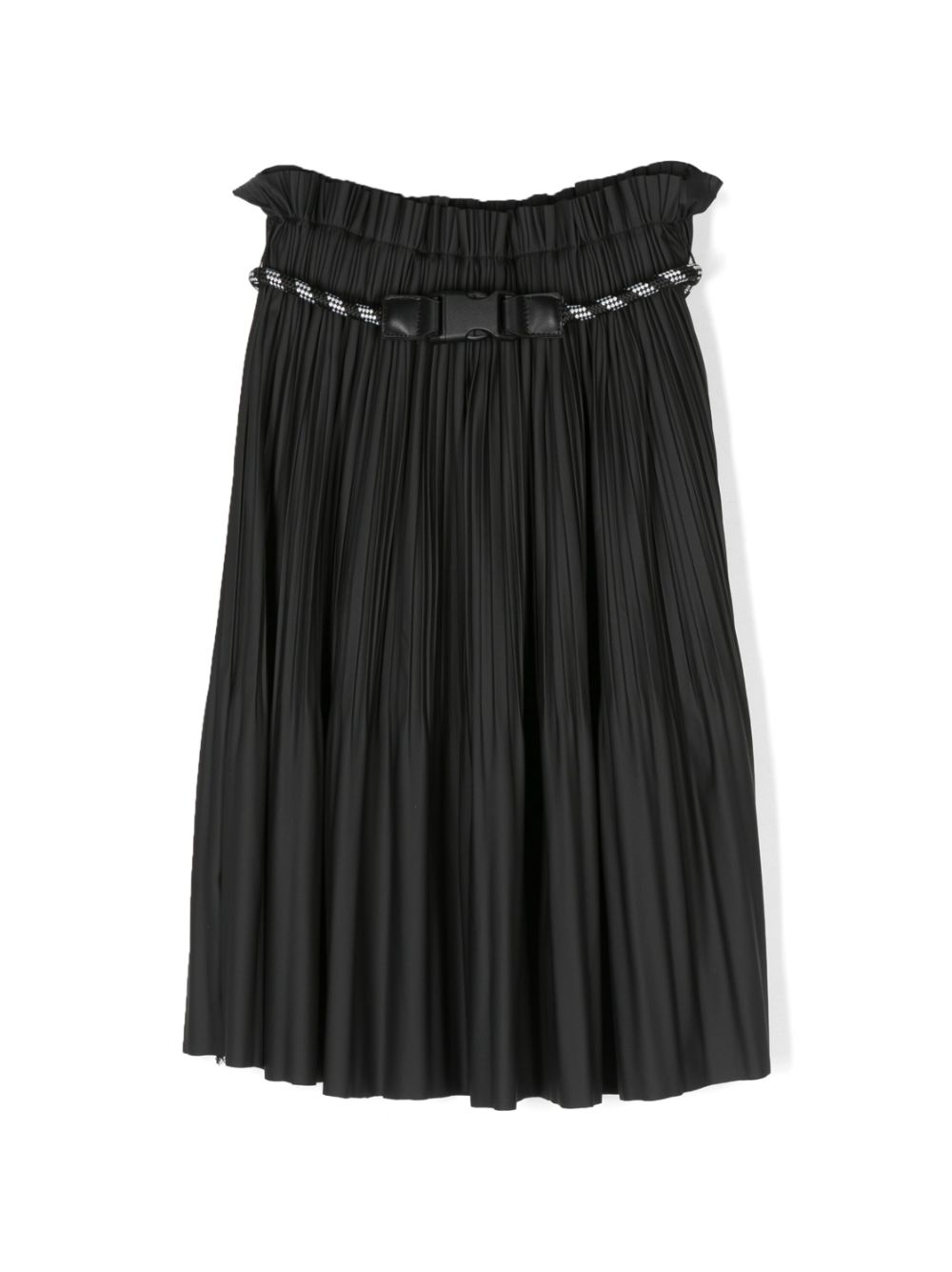 Dkny Kids plissé belted midi skirt - Black von Dkny Kids