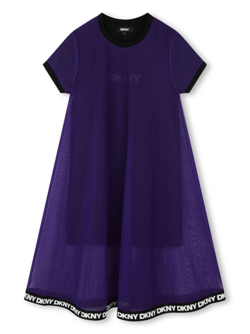 Dkny Kids short-sleeve dress - Purple von Dkny Kids