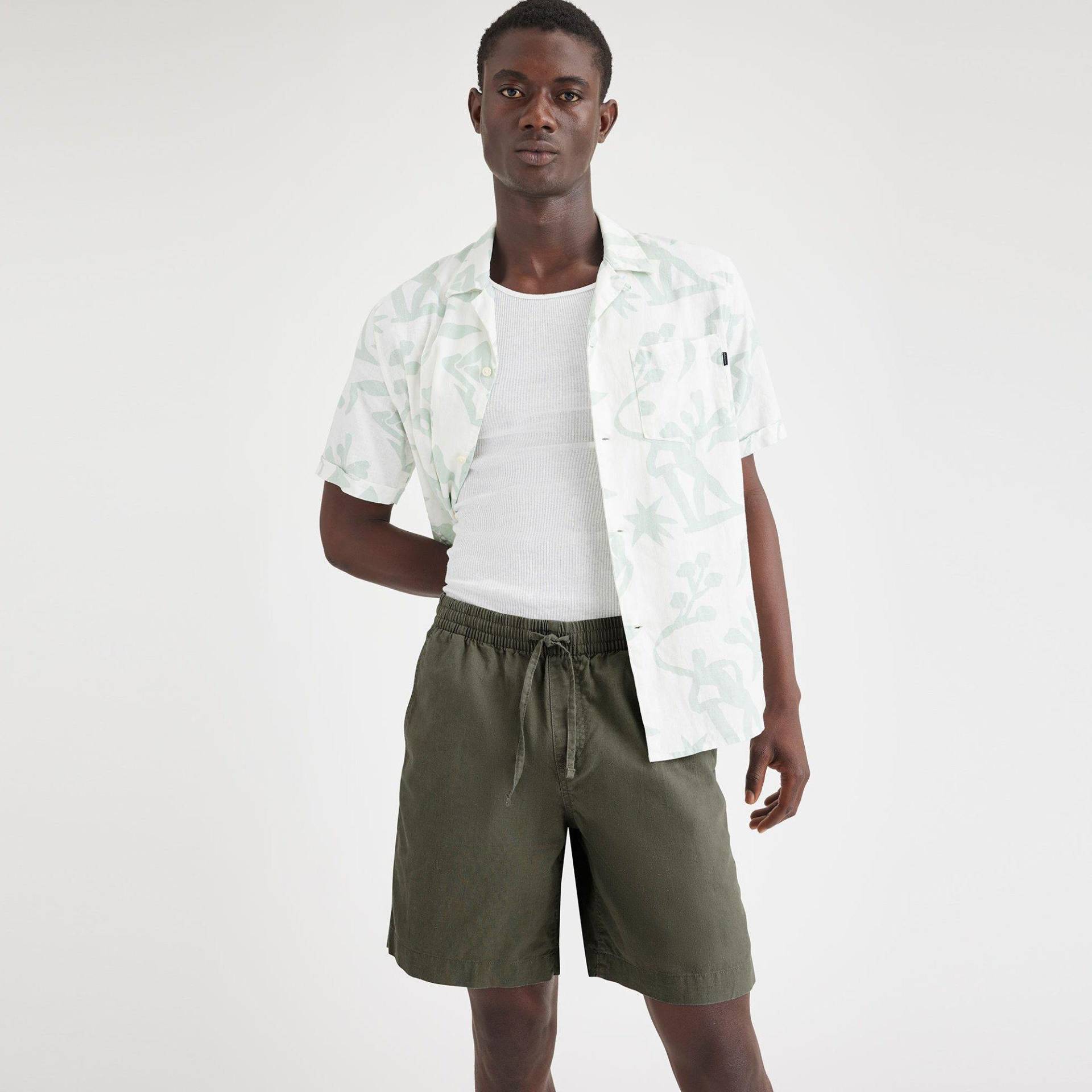 Bermuda Shorts Herren Olivegrün L von Dockers