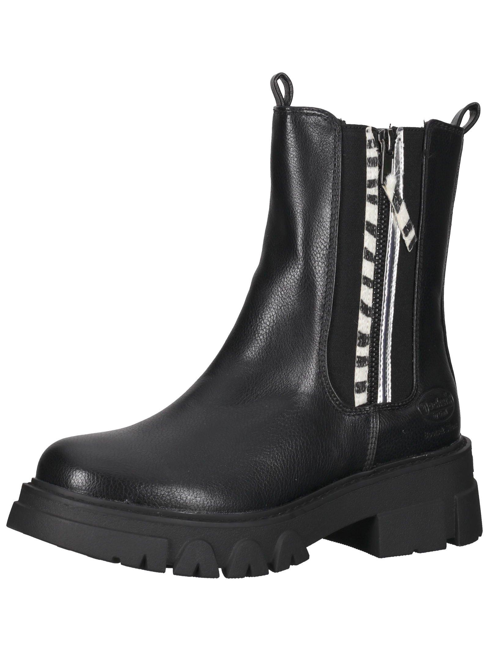 Stiefelette 49pu302-800 Damen Schwarz 38 von Dockers