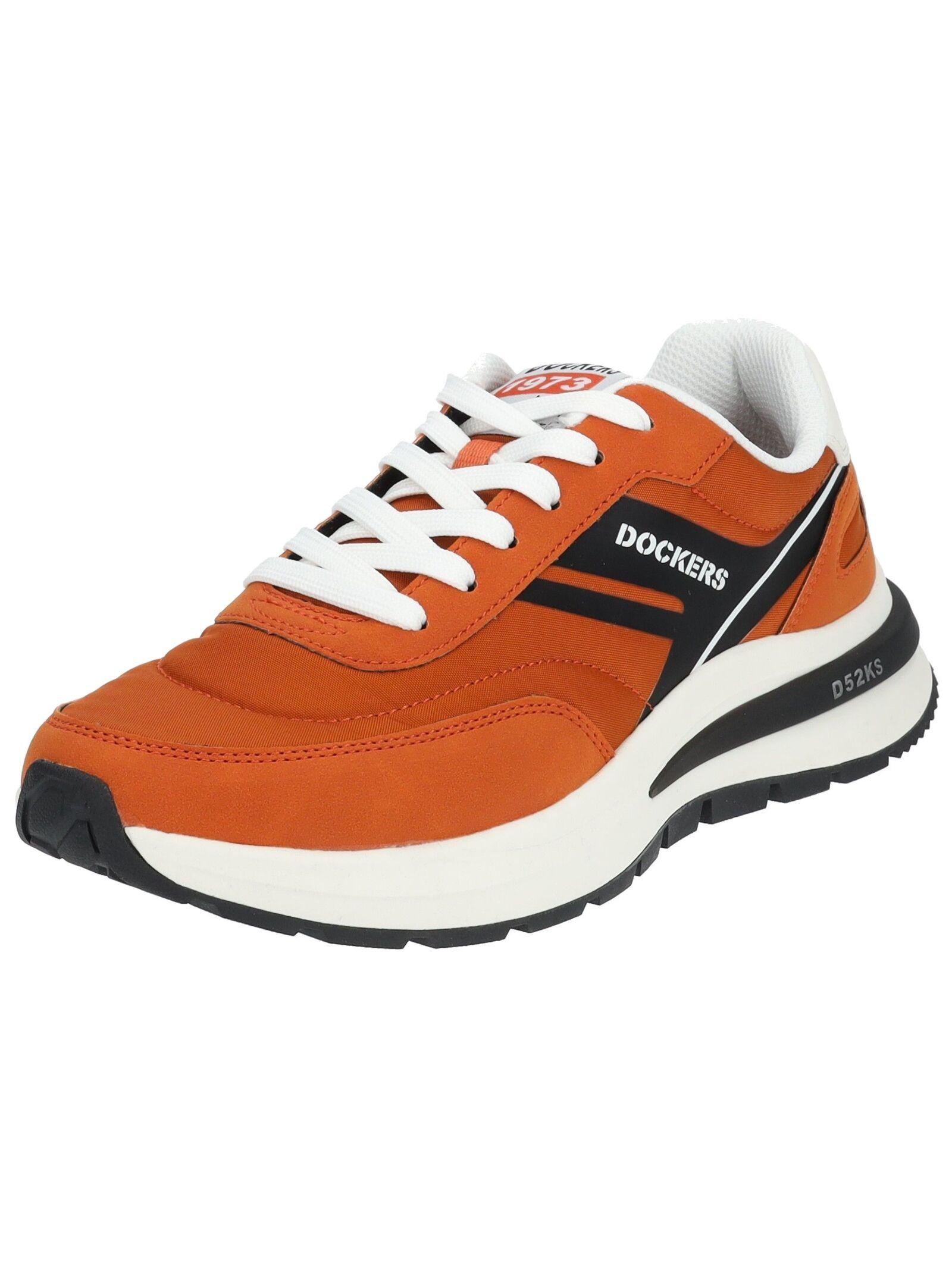 Sneaker 52ks001-706 Herren Orange 40 von Dockers