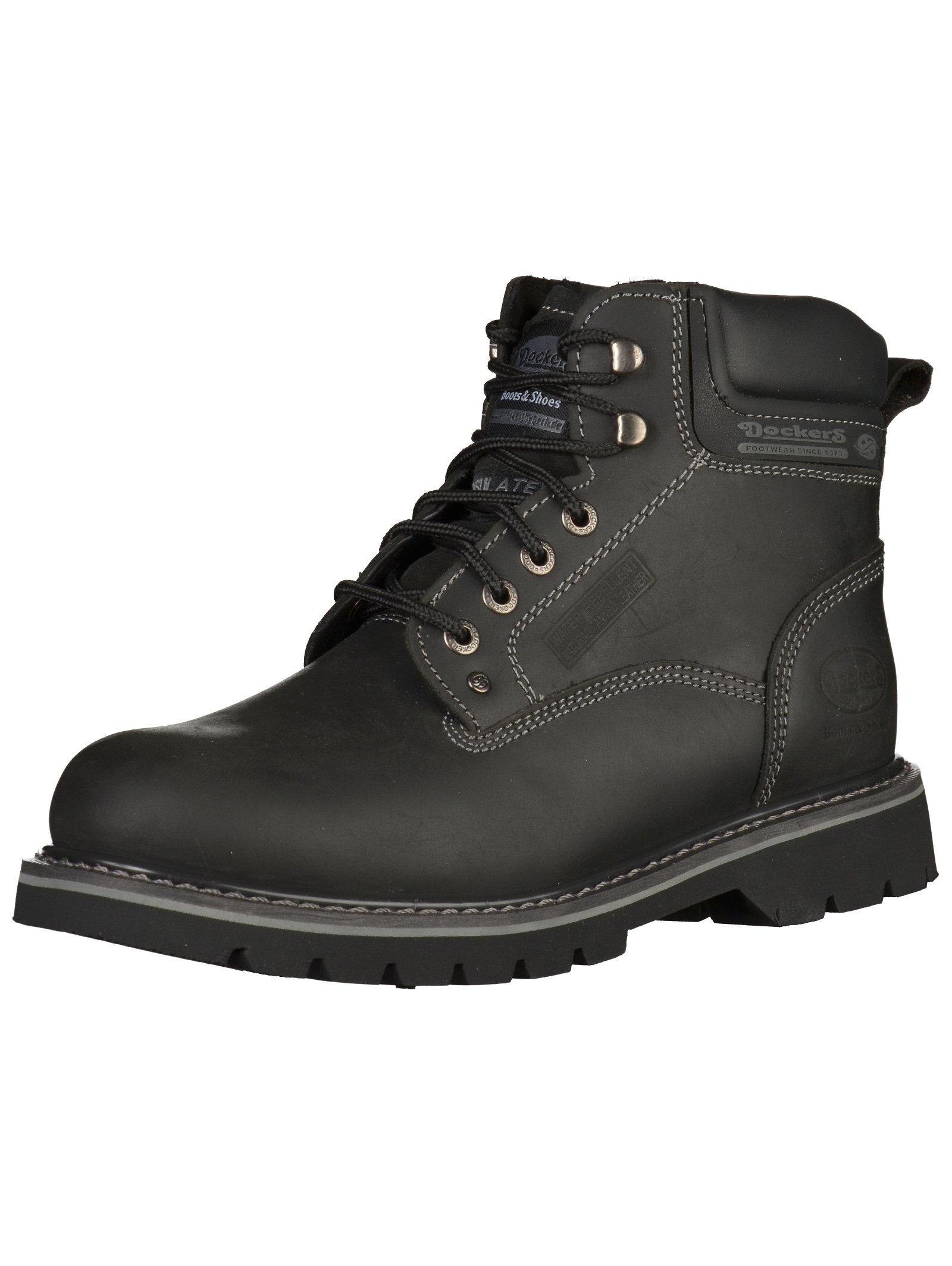 Stiefelette 23da004 Herren Schwarz 46 von Dockers