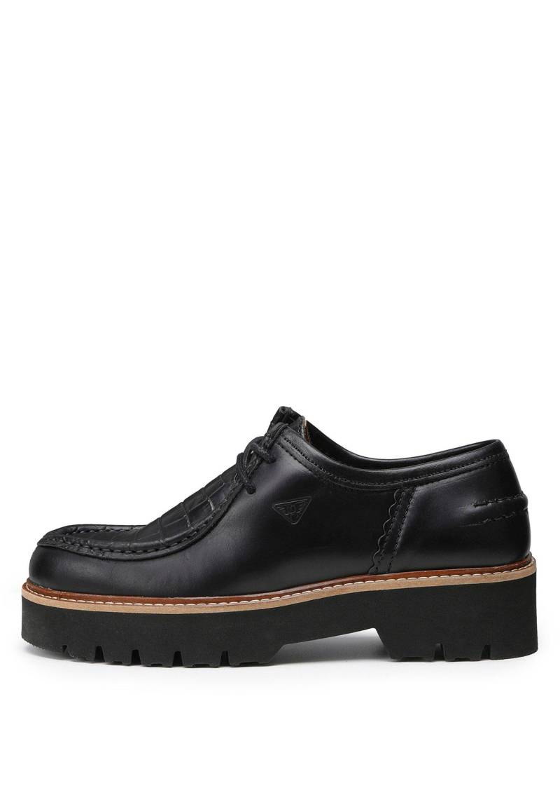 Oxfords Damen Schwarz 35 von Docksteps