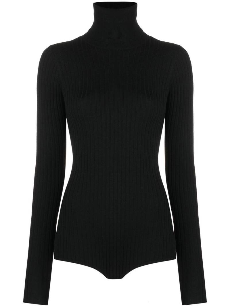 Dodo Bar Or Lewis crystal-embellished rib knit top - Black von Dodo Bar Or