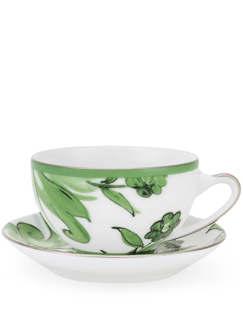 Dolce & Gabbana porcelain tea set - Green von Dolce & Gabbana