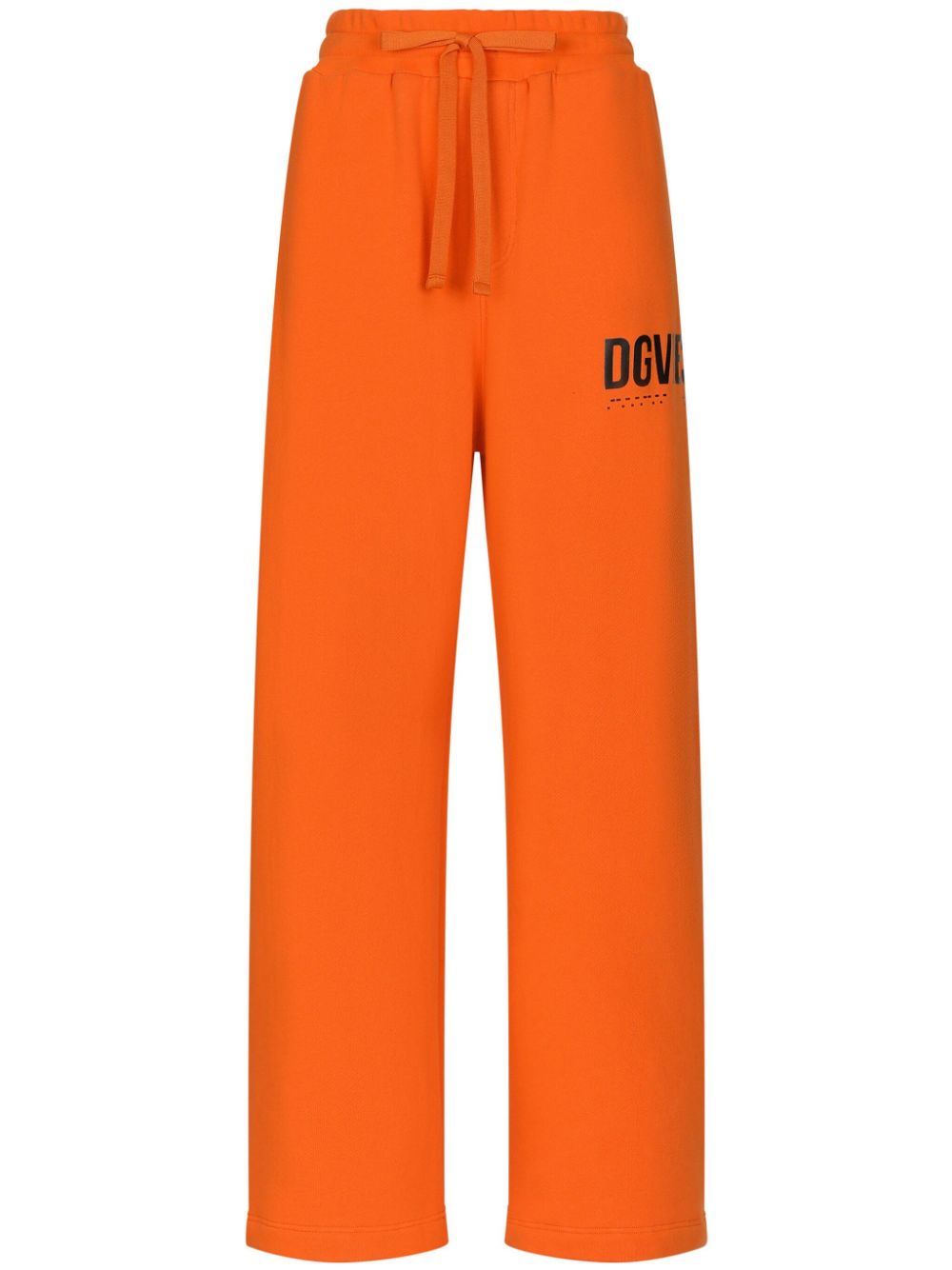 Dolce & Gabbana DGVIB3 logo-print cotton track pants - Orange von Dolce & Gabbana DGVIB3