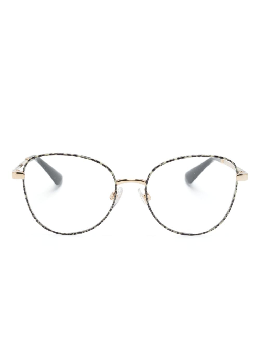 Dolce & Gabbana Eyewear 1355 butterfly-frame glasses - Gold von Dolce & Gabbana Eyewear