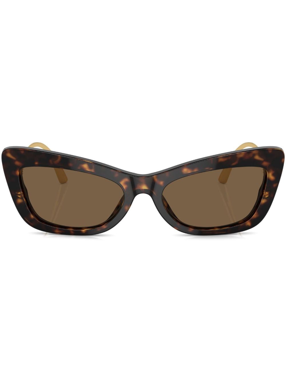 Dolce & Gabbana Eyewear Crystal cat-eye sunglasses - Gold von Dolce & Gabbana Eyewear