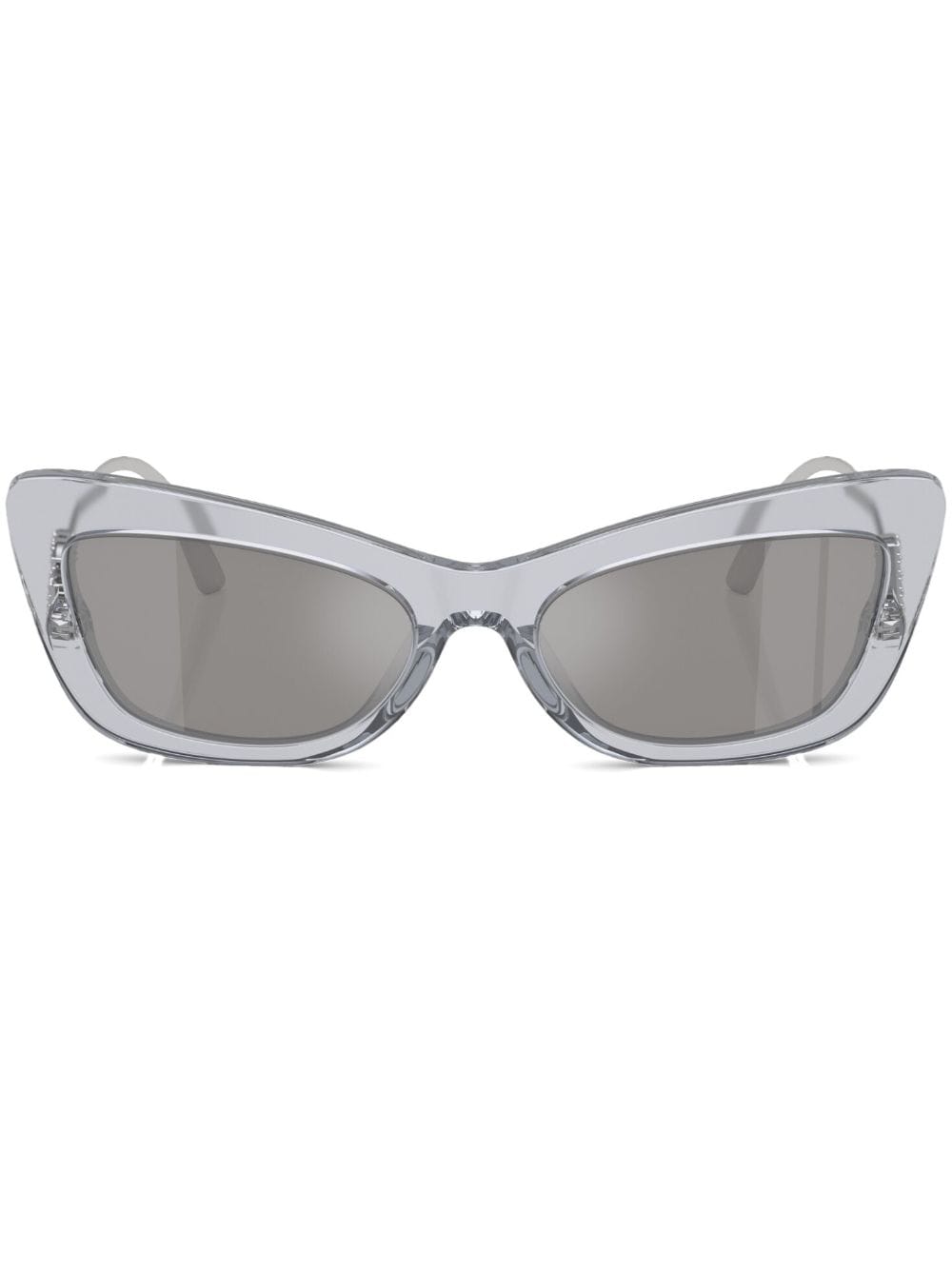 Dolce & Gabbana Eyewear Crystal cat-eye sunglasses - Silver von Dolce & Gabbana Eyewear