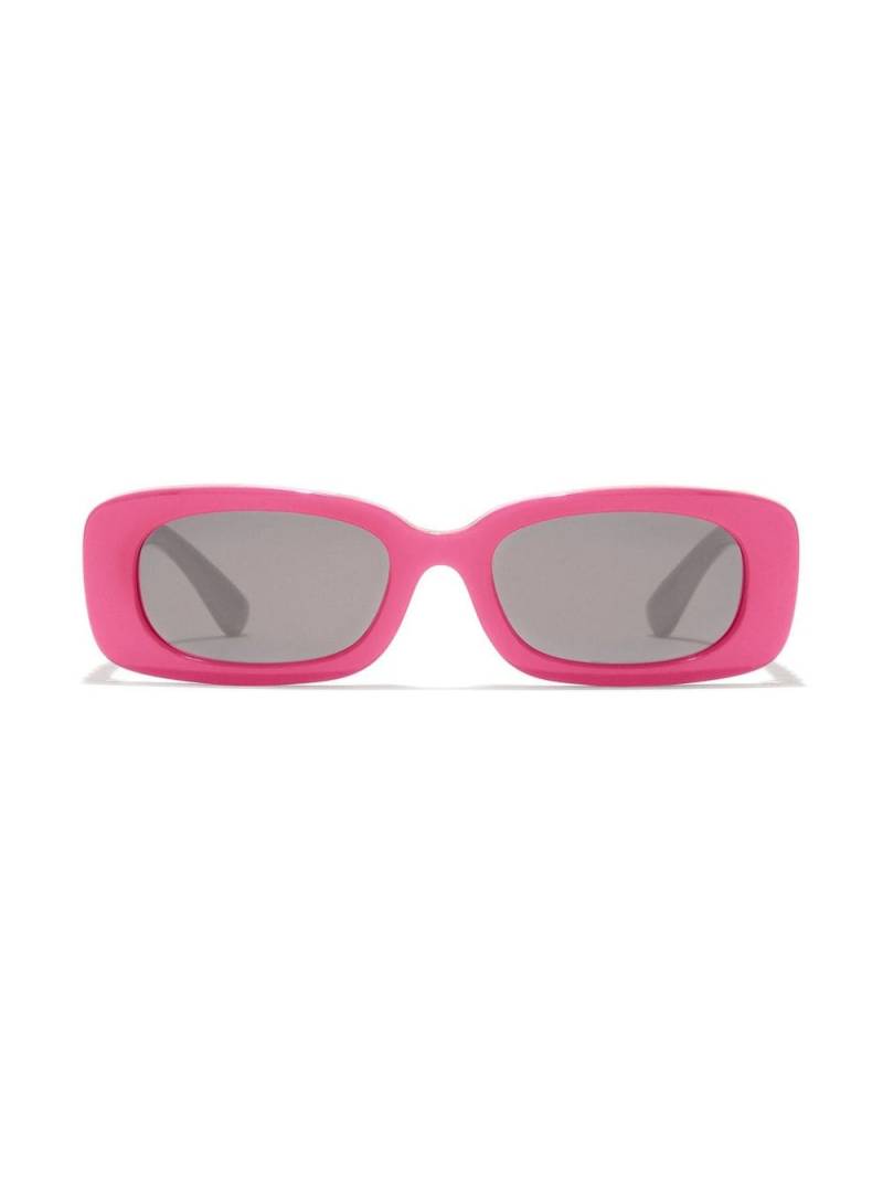 Dolce & Gabbana Eyewear DG CHARMS rectangle-frame sunglasses - Pink von Dolce & Gabbana Eyewear