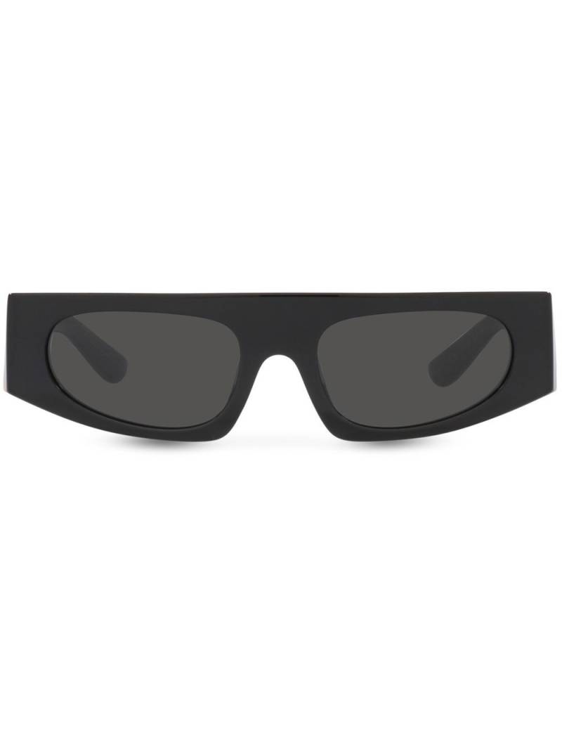 Dolce & Gabbana Eyewear DG logo sunglasses - Black von Dolce & Gabbana Eyewear