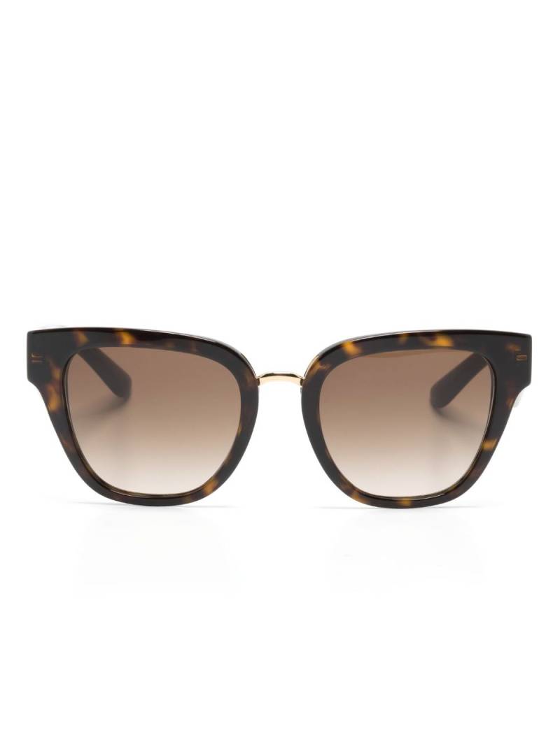 Dolce & Gabbana Eyewear DG square-frame sunglasses - Brown von Dolce & Gabbana Eyewear