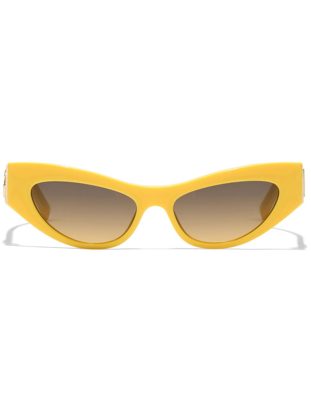 Dolce & Gabbana Eyewear DNA cat-eye sunglasses - Yellow von Dolce & Gabbana Eyewear