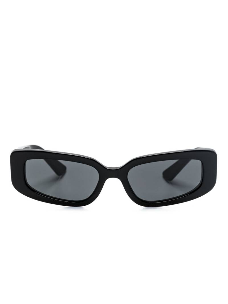 Dolce & Gabbana Eyewear DNA rectangle-frame sunglasses - Black von Dolce & Gabbana Eyewear