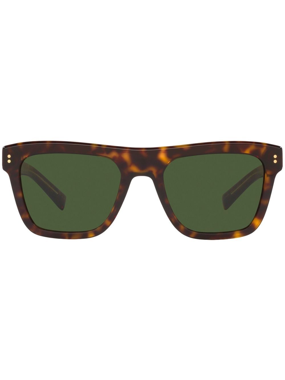 Dolce & Gabbana Eyewear Domenico square-frame sunglasses - Brown von Dolce & Gabbana Eyewear