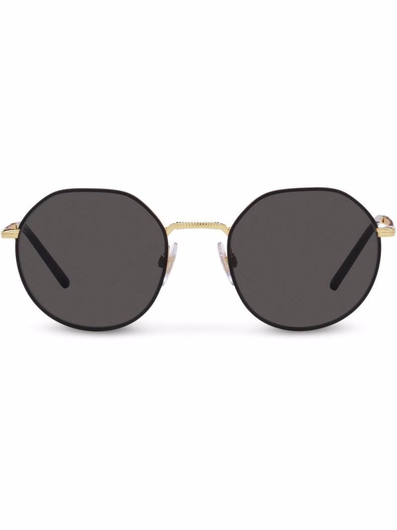 Dolce & Gabbana Eyewear Gros grain sunglasses - Grey von Dolce & Gabbana Eyewear