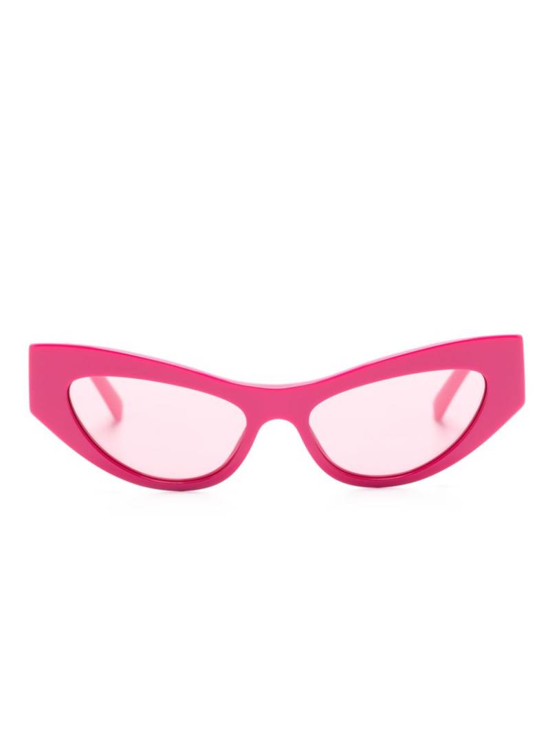 Dolce & Gabbana Eyewear Logo cat-eye sunglasses - Pink von Dolce & Gabbana Eyewear