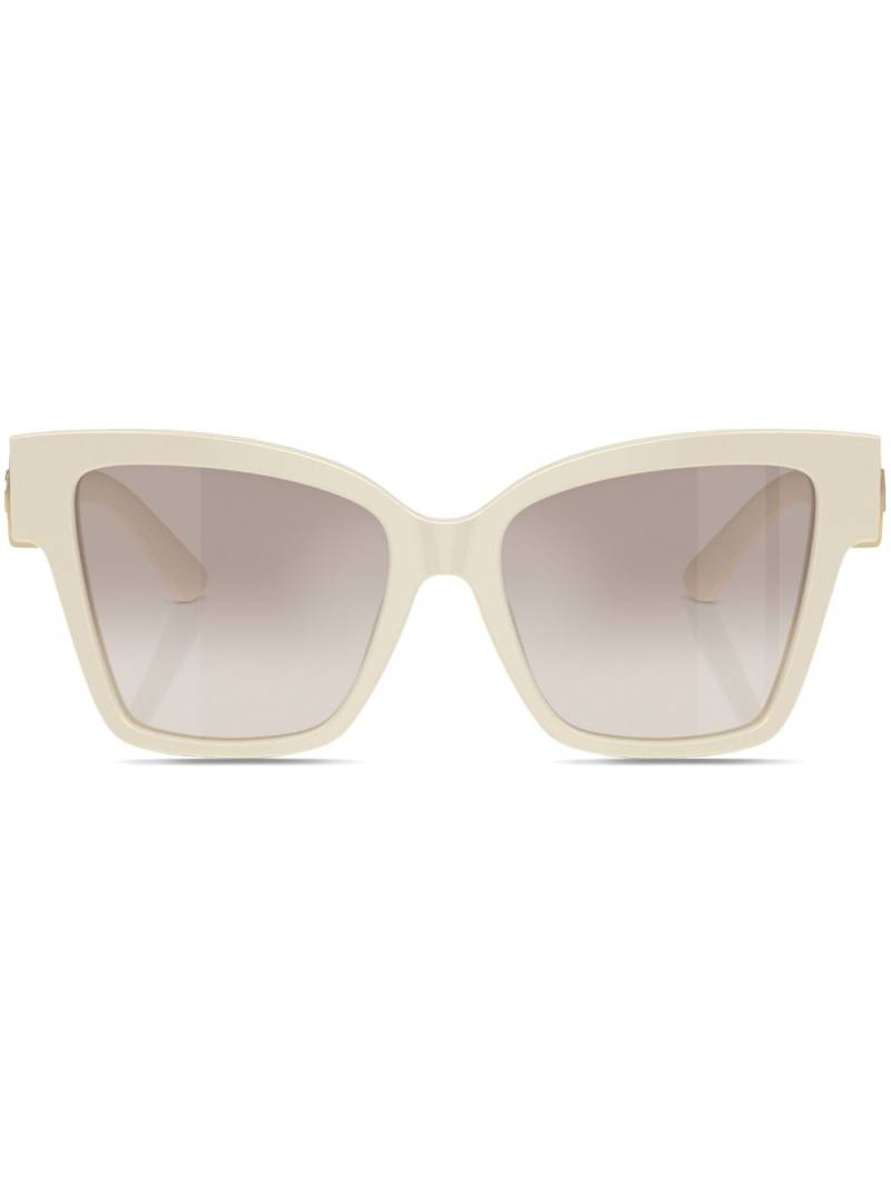 Dolce & Gabbana Eyewear Precious square-frame sunglasses - Neutrals von Dolce & Gabbana Eyewear