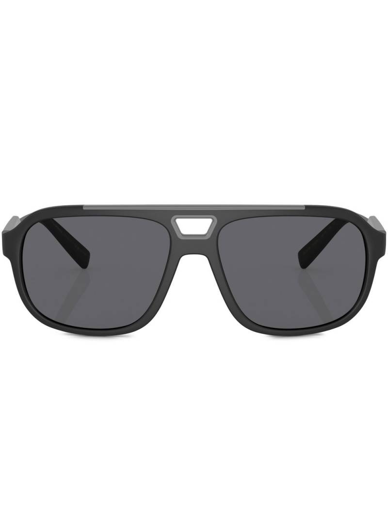 Dolce & Gabbana Eyewear aviator-frame sunglasses - Black von Dolce & Gabbana Eyewear