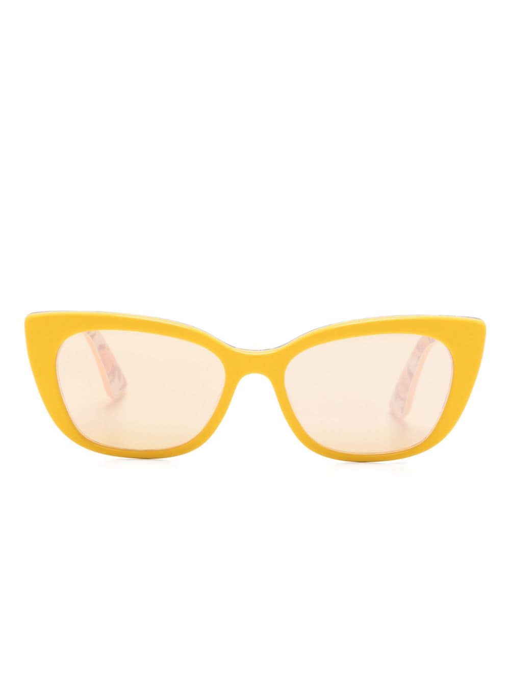 Dolce & Gabbana Eyewear butterfly-frame sunglasses - Yellow von Dolce & Gabbana Eyewear