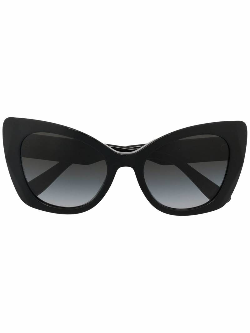 Dolce & Gabbana Eyewear cat eye-frame sunglasses - Black von Dolce & Gabbana Eyewear