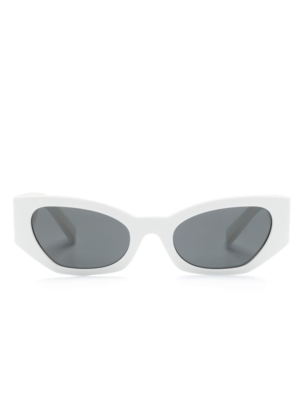 Dolce & Gabbana Eyewear cat-eye frame sunglasses - White von Dolce & Gabbana Eyewear