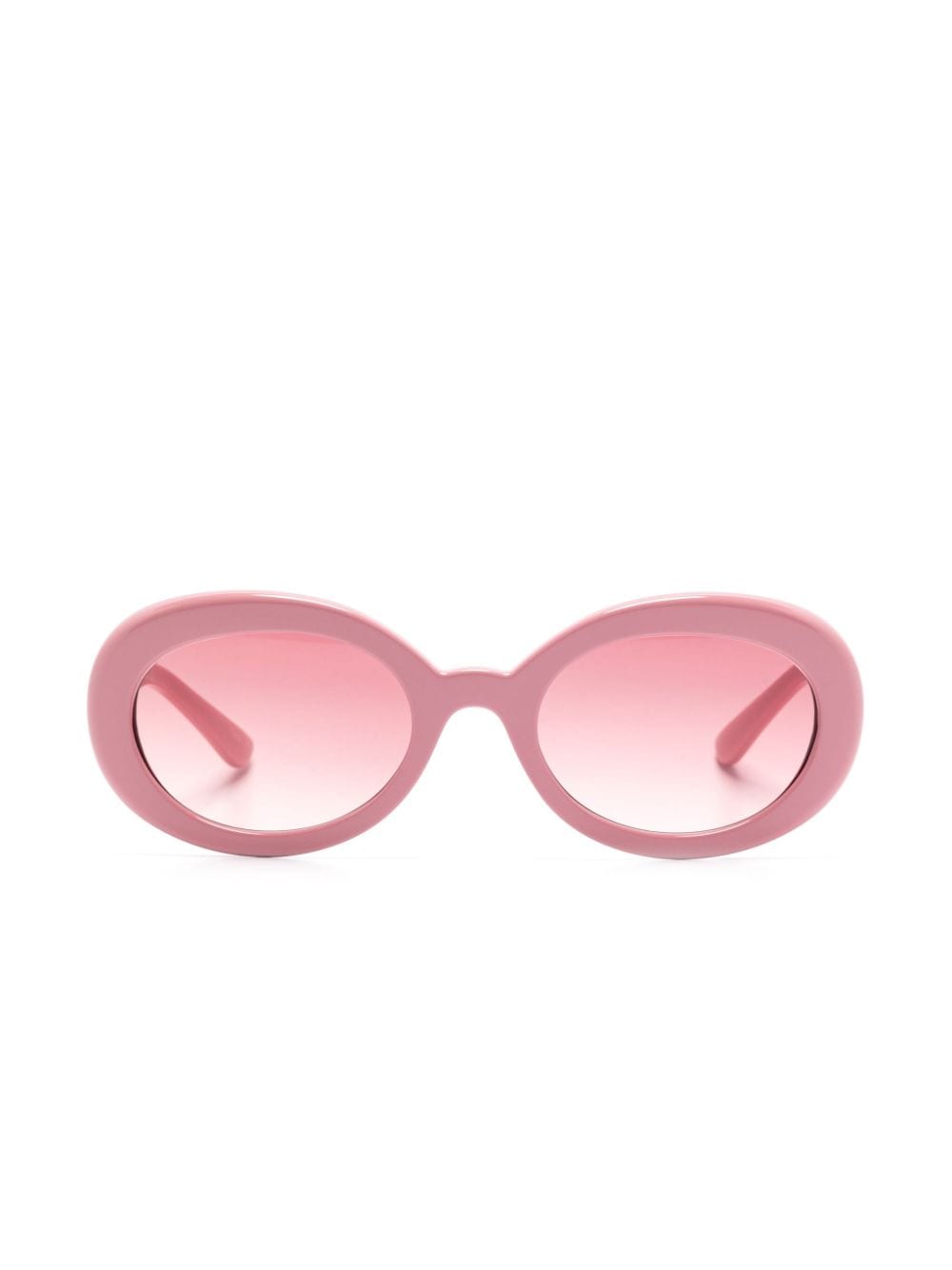 Dolce & Gabbana Eyewear logo-plaque sunglasses - Pink von Dolce & Gabbana Eyewear