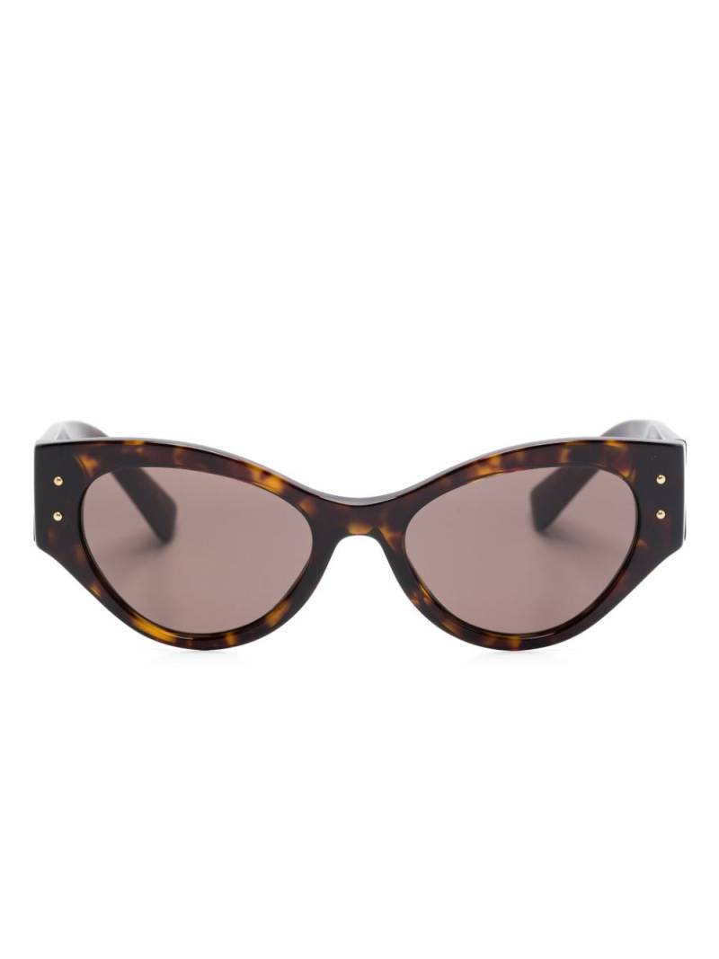 Dolce & Gabbana Eyewear oval-frame sunglasses - Brown von Dolce & Gabbana Eyewear