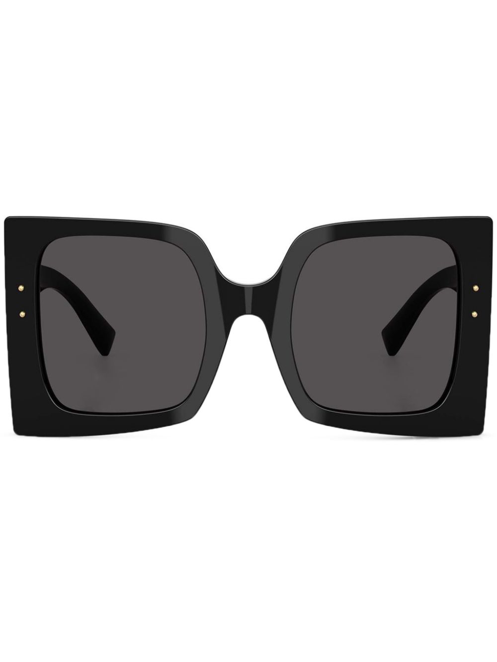 Dolce & Gabbana Eyewear oversized square-frame sunglasses - Black von Dolce & Gabbana Eyewear