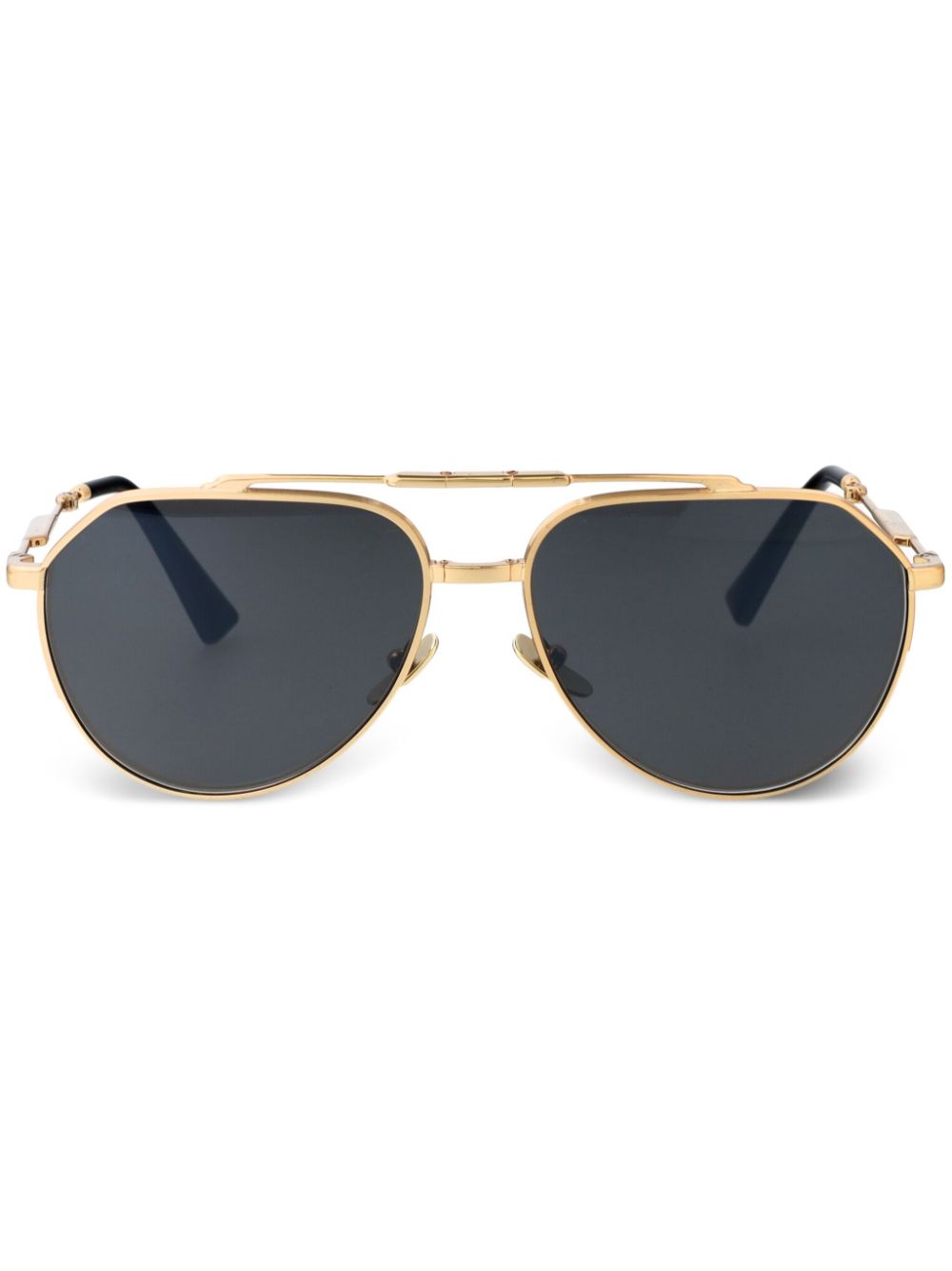 Dolce & Gabbana Eyewear pilot-frame sunglasses - Gold von Dolce & Gabbana Eyewear