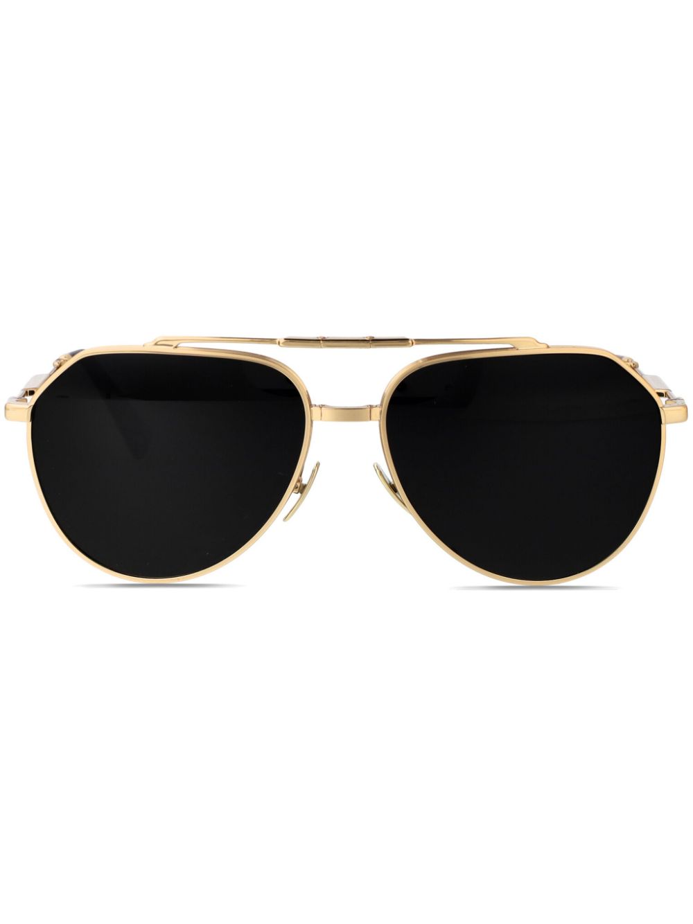 Dolce & Gabbana Eyewear pilot-frame sunglasses - Gold von Dolce & Gabbana Eyewear