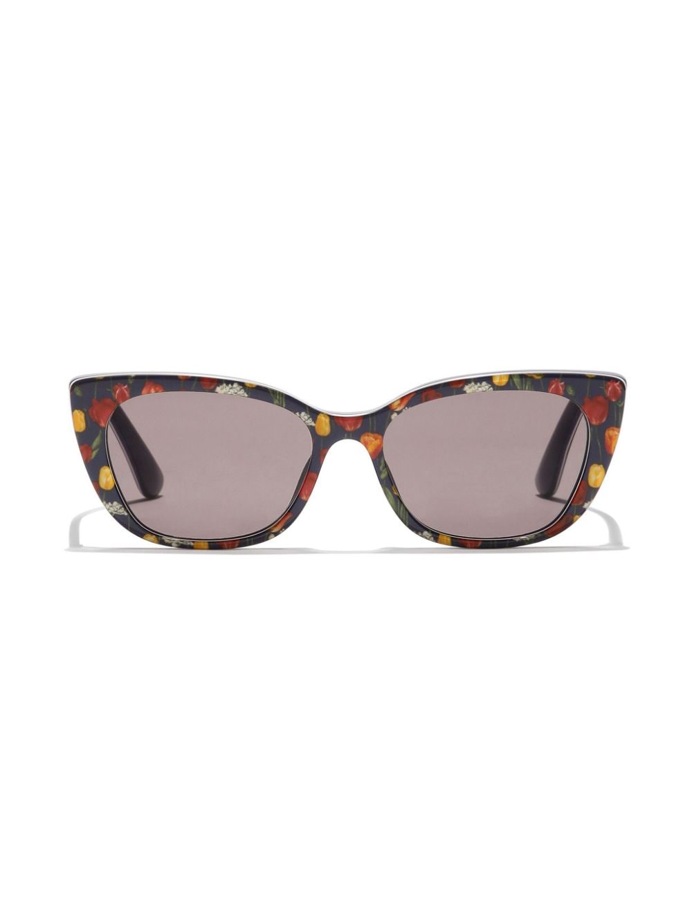 Dolce & Gabbana Eyewear rectangle-frame Back to School sunglasses - Black von Dolce & Gabbana Eyewear